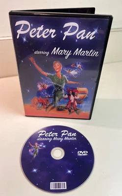 Peter Pan DVD, Starring Mary Martin, NBC TV Broadcast Production, Musical - Image 1 of 4