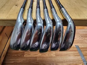 MIZUNO MX19 HEMICOG EXSAR IS2 FLEX-R Iron Set 6pc - Picture 1 of 6