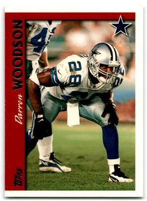 1997 Topps Darren Woodson Dallas Cowboys #299 - Image 1 of 2