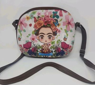 Frida Kahlo adjustable strap purse . - Image 1 of 4