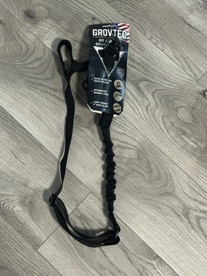 Grovtec QS 2-Point Sentry Sling w/ Push Button Swivels - Black - Image 1 of 3