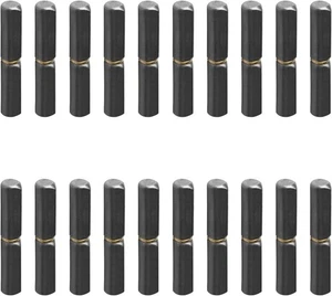 20 Pack Weld on Bullet Hinges - 2-1/2" Long 3/8" Diameter, Carbon Steel Weldable - Picture 1 of 3