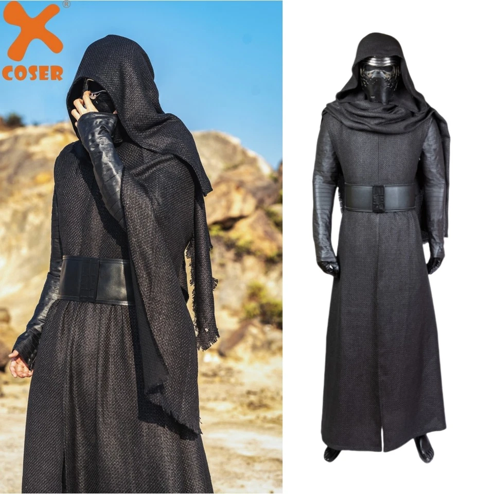 Xcoser Star Wars: El Despertar de la Fuerza Kylo Ren Disfraz de Cosplay Conjunto Personalizado Foto 1 de 4