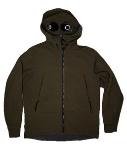C.P. Company Softshell Goggle Hooded Jacket Size 54 XL Hoodie Coat Vintage - Picture 1 of 16