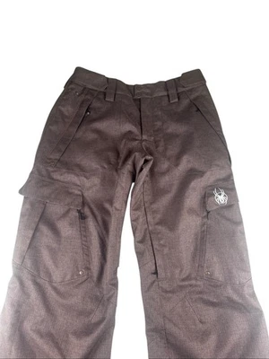 Spyder женщин 14 темно-бордовый красный изолированный лыж сноуборда снега брюки - Изображение 1 из 4