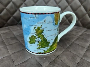 Beaufort Scale Mug Fine China The Leonardo Collection Great Britain Map Design - Picture 1 of 5