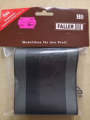 Faller 644 H0 Straßenfolie zweispurig 125 mm breit 1 m in OVP - Bild 1 von 3