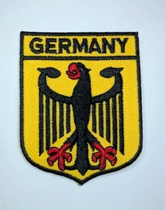 Parche insignia bordado certificado de autenticidad de águila alemana hierro en Bundesadler Deutschland Alemania - Imagen 1 de 1