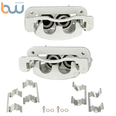 Pinzas de freno delanteras 2 piezas con soporte para Cadillac XTS 2013-2016/2017/2018/2019 Foto 1 de 4