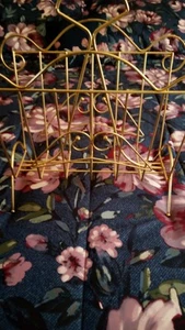 MCM 50's / 60's Brass Magazine Rack  Good Condition . - Picture 1 of 5