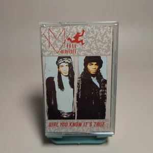 Milli Vanilli Girl You Know It's True Cassette Tape Vintage 1989 - Picture 1 of 6