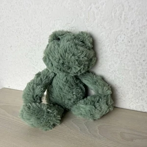 Juguete de peluche Jellycat Squiggles Frog 8" verde suave mullido Lovey - Imagen 1 de 12