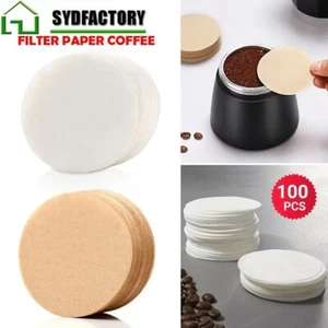 100/600 Filter Paper Coffee Tea Maker Replacement For Aeropress Accessories - Bild 1 von 17