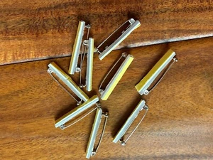Spilla Spilla Schienale Artigianale Bastone Schienali Set di 9 1,5" Nuova Senza Etichette - Foto 1 di 4