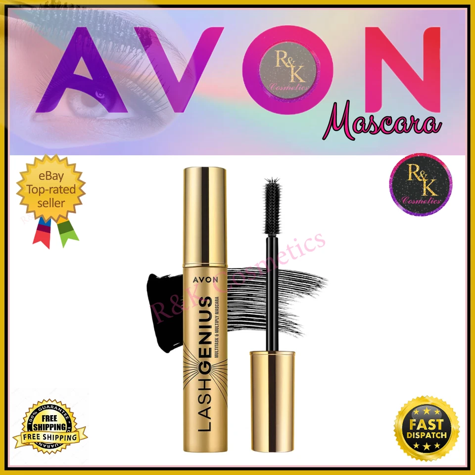 Avon Mascara Lash Genius Multitask & Multiply Choose Your Shade New Sealed - Image 1 of 4