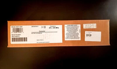 Shure AD1 Wireless Bodypack Transmitter (TA4 Connector, Axient Digital Band G57) - Image 1 of 4