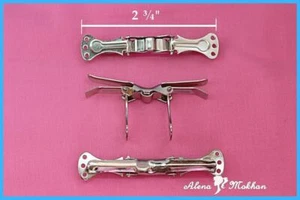 2 3/4" Qualität Erwachsenengröße Fliege Clips Clip auf Fliege Hardware Verschluss Zum Selbermachen - Bild 1 von 2