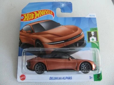 HOT WHEELS DELOREAN ALPHA5 HW GREEN SPEED 2024 NUOVO BLISTERATO - Immagine 1 di 2