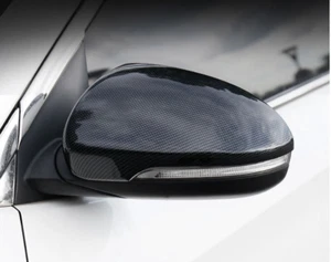 Pair Black ABS Side Mirror Cover Trim For Hyundai Tucson 2016-2018 - Bild 1 von 5