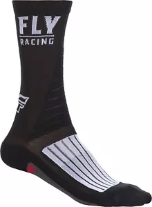 Fly Racing Fly Factory Rider Sock (Small - Medium, Black/White/Red) - Picture 1 of 2