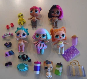 LOL OMG Muñecas Sorpresa Figuras 3" Lote A ~ Con Mascota y Ropa Surtida - Imagen 1 de 3