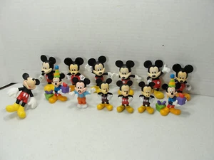 Disney PVC figure MICKEY MOUSE 13 Lot - Picture 1 of 9