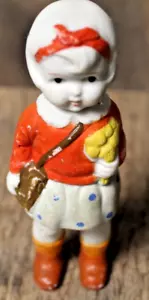 Splendida statuetta vintage biscotto penny congelata Charlotte made in Japan C136 - Foto 1 di 3