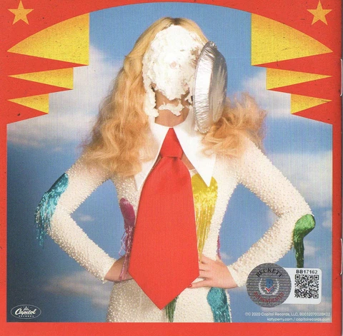 KATY PERRY SIGNED AUTOGRAPH SMILE ROCK CD BOOKLET BECKETT BAS 1 Cover
