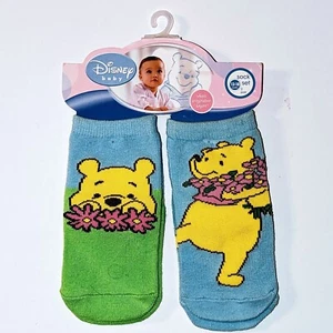 Calze Disney bambino 2 paia blu Winnie The Pooh 12-18 mesi bambino - Foto 1 di 1