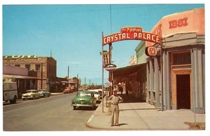 Postal de colección Lápida Arizona y famoso Crystal Palace Salón Bob Petley - Imagen 1 de 2