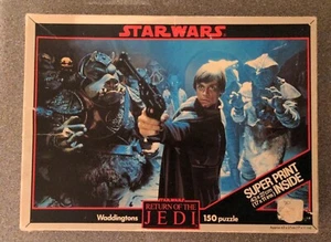 Star Wars Return of The Jedi 150 PC Puzzle 1983 - NO Poster Waddingtons Luke - Picture 1 of 5