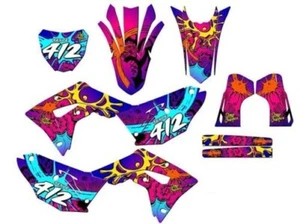 2019-2020 CRF 450 RX ZANY Pink Senge Graphics Kit Compatible with Honda - Picture 1 of 10