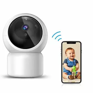 1080P WiFi IP Camera Baby Home Security Monitor Night Vision Motion Detection - Picture 1 of 9
