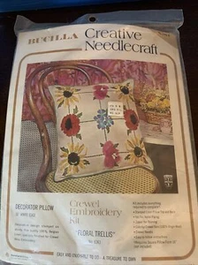 Kit De Colección Bucilla Creative Needlecraft Girasol Forget Me Not Crewel 8361 Nuevo en Paquete - Imagen 1 de 7