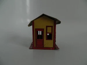 Vintage Gilbert Erector set Metal Tin Red House Toy Piece Building Part - Picture 1 of 6