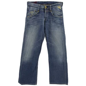 #7700 REPLAY Herren Jeans Hose 973 Loose ohne Stretch blue blau 32/32 - Picture 1 of 2