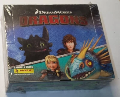 PANINI Dragons Sammelkarten Serie 4 * 2018 DreamWorks Display Booster
