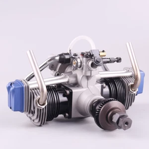 ASP FT-160AR 25.6cc Twin Cylinder RC Model Plane Glow Four Stroke Engine NIB - Picture 1 of 18