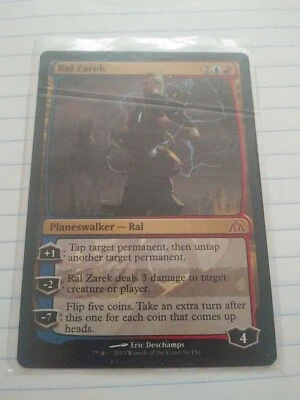 1x Ral Zarek [x1] Dragon's Maze Near Mint, English -MTG Magic Planeswalker - Image 1 of 2