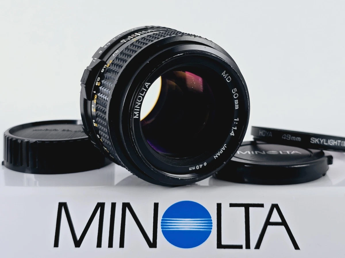 Minolta XD 、MD 50mm f/1.4 Minolta MD f/1.4 50mm Camera Lenses for sale | eBay