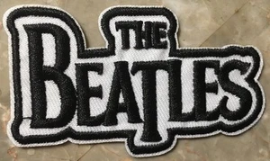The Beatles Patch-Sew On/Iron On-1 BRAND NEW CONDITION-Approx 3" x 1 3/4"-NICE! - Picture 1 of 4