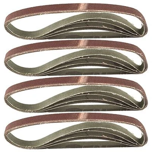 Lijadora abrasiva lima para dedos de cinturón 457 mm x 13 mm 80 grano 20 PK - Imagen 1 de 1