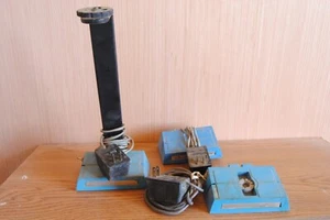 lot of 3 3M lead blockers model 1676co with the parts bases optometrists tool - Picture 1 of 3