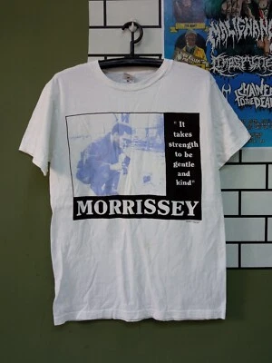 Morrissey Neworder Manchester England vintage t shirt tour  rock Band Size M. - Image 1 of 4