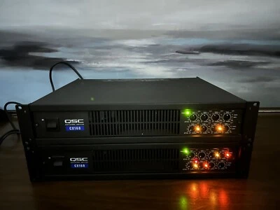 Price(1) QSC CX168 Professional Amplifier Parts Repair Not Producing Signal Read - Image 1 of 4