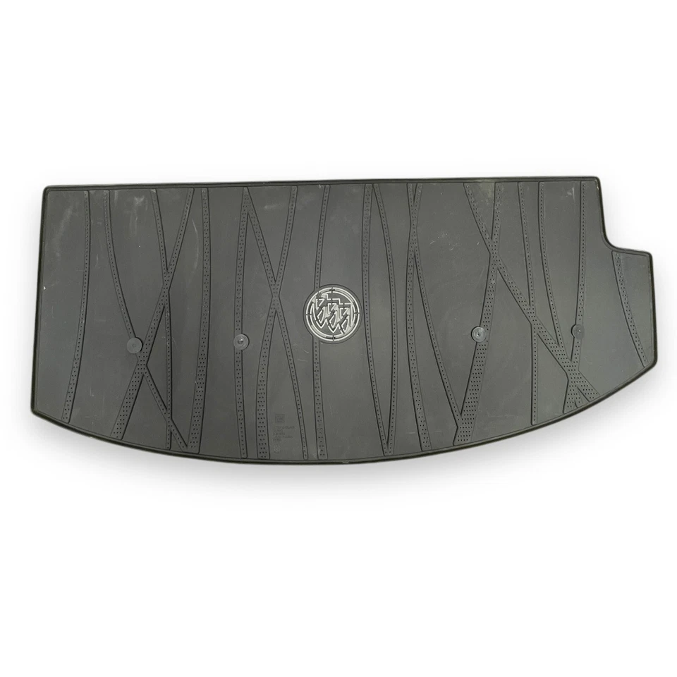 18-2023 Buick Enclave All weather black rear cargo trunk floor mat OEM 84205920 - Image 1 of 4