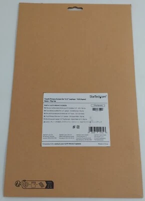 Startech Touch 12.5 inch Laptop Privacy Screen 16:9 Aspect Ratio - Image 1 of 2
