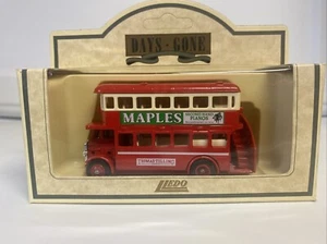 Lledo Days Gone Vintage AEC Regent Double Deck Bus for Maple's Piano Co-119 - Picture 1 of 6