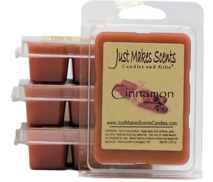 4 PACK - Cinnamon Scented Wax Melts by Just Makes Scents - Picture 1 of 3