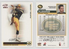 2003 Pacific CFL Red Sean Fleming #27